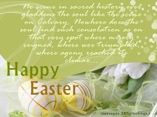 Easter Greetings Messages