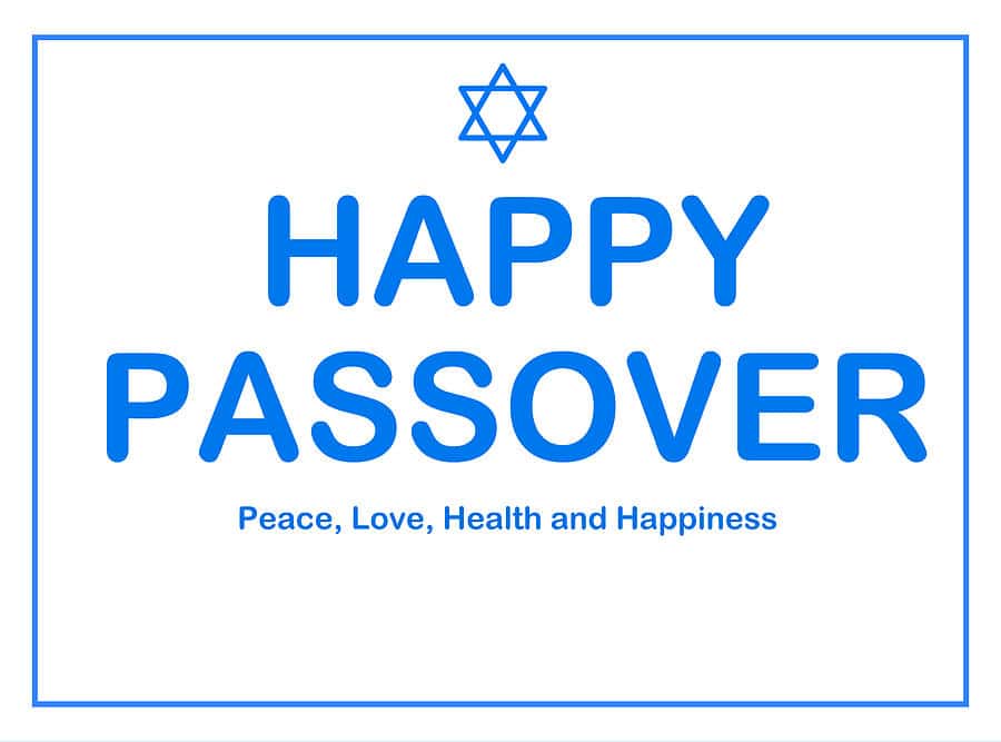 Happy Passover Greetings